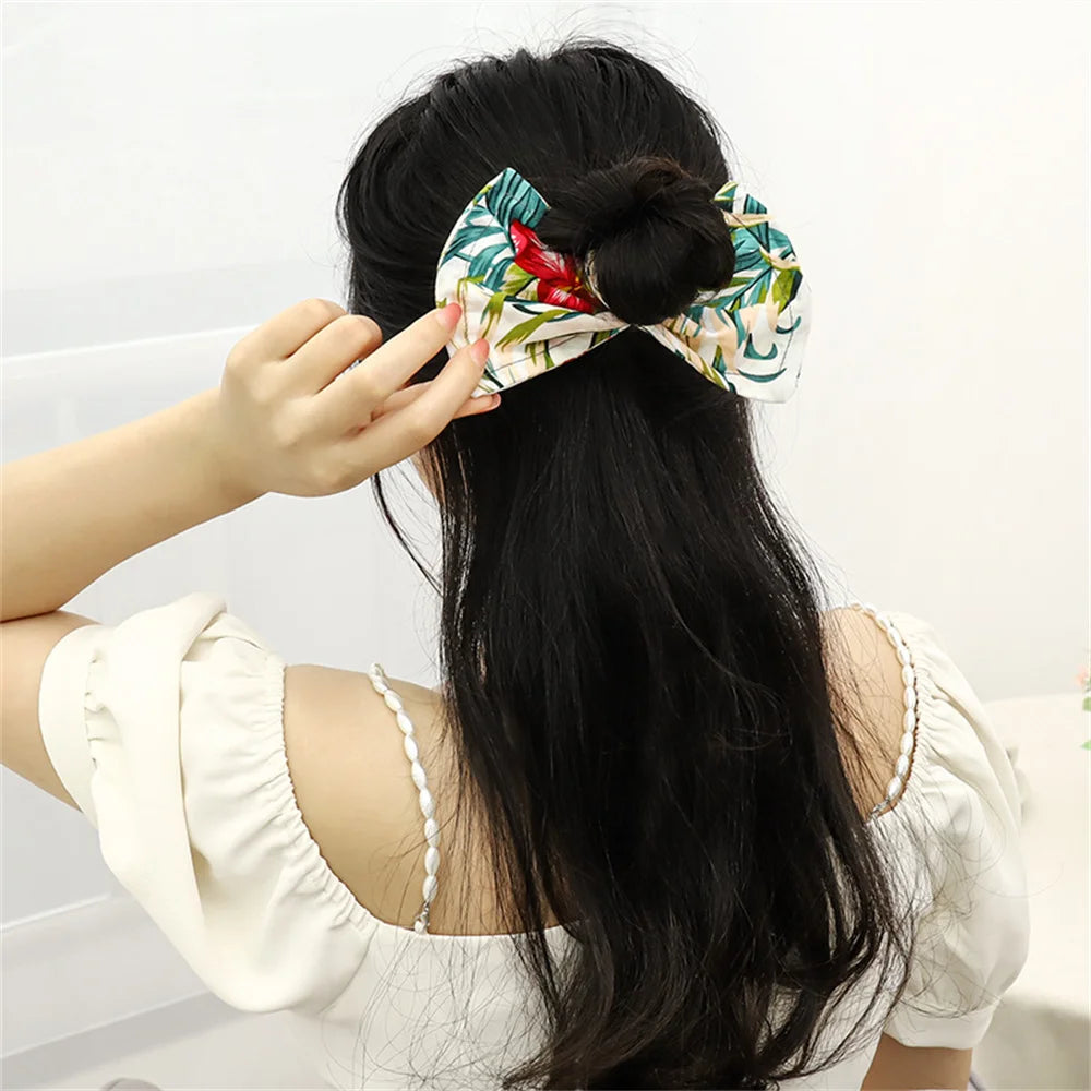 Floral Fusion KnotCraft Headbands: Retro Summer Edition.Hair accessories for brides. Hair accessories in USA. Bride accessories in USA. Bridal hair accessories in USA. Kids hair accessories in USA. Girls hair accessories. Hair products. Beautiful hair accessories.