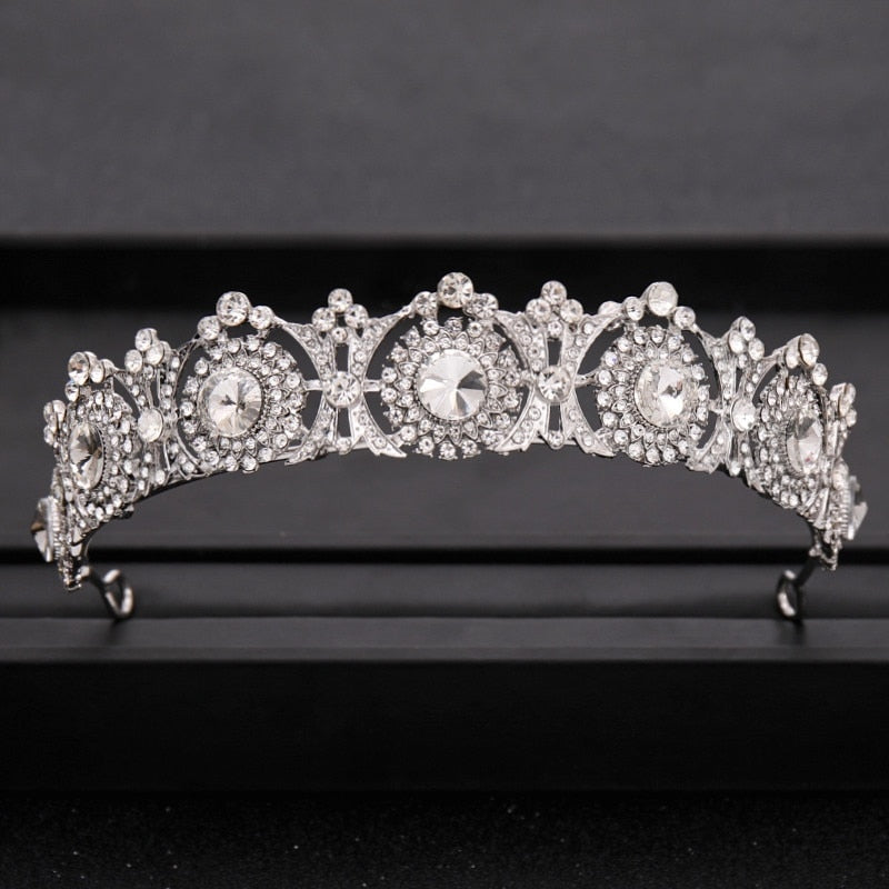 Sparkling Baroque Crown Collection - Wedding Crown Hair Jewelry. wedding and party. Hair accessories in USA. Bride accessories in USA. Bridal hair accessories in USA. Kids hair accessories in USA. Girls hair accessories. Hair products. Beautiful hair accessories.