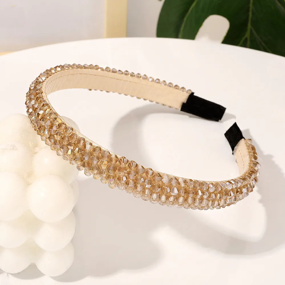 Luxe Crystal Elegance Headband.Hair accessories for brides. Hair accessories in USA. Bride accessories in USA. Bridal hair accessories in USA. Kids hair accessories in USA. Girls hair accessories. Hair products. Beautiful hair accessories.