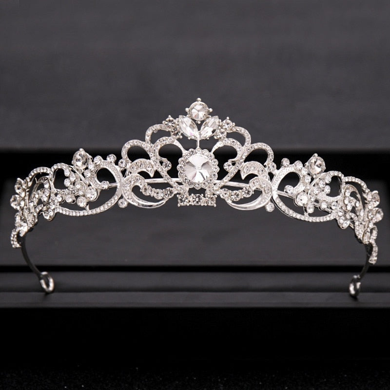 Sparkling Baroque Crown Collection - Wedding Crown Hair Jewelry. wedding and party. Hair accessories in USA. Bride accessories in USA. Bridal hair accessories in USA. Kids hair accessories in USA. Girls hair accessories. Hair products. Beautiful hair accessories.