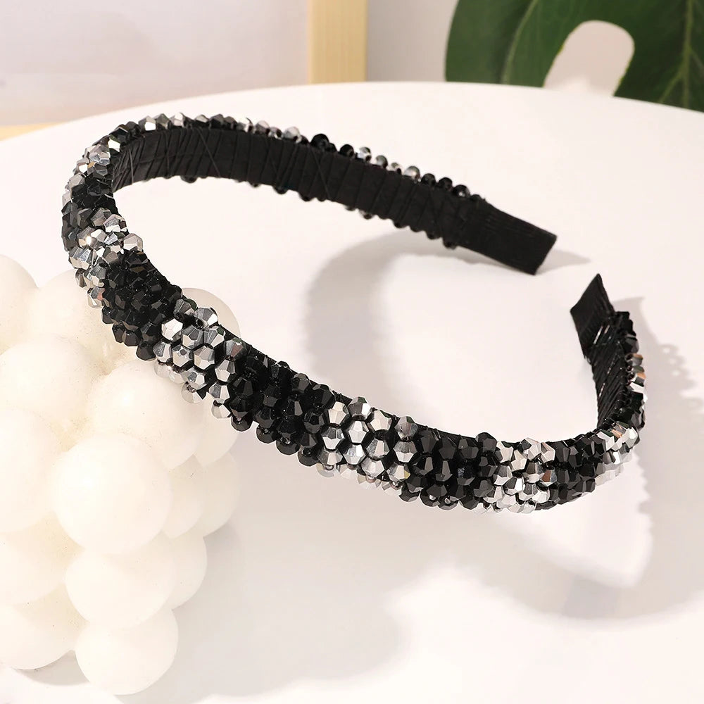 Luxe Crystal Elegance Headband.Hair accessories for brides. Hair accessories in USA. Bride accessories in USA. Bridal hair accessories in USA. Kids hair accessories in USA. Girls hair accessories. Hair products. Beautiful hair accessories.