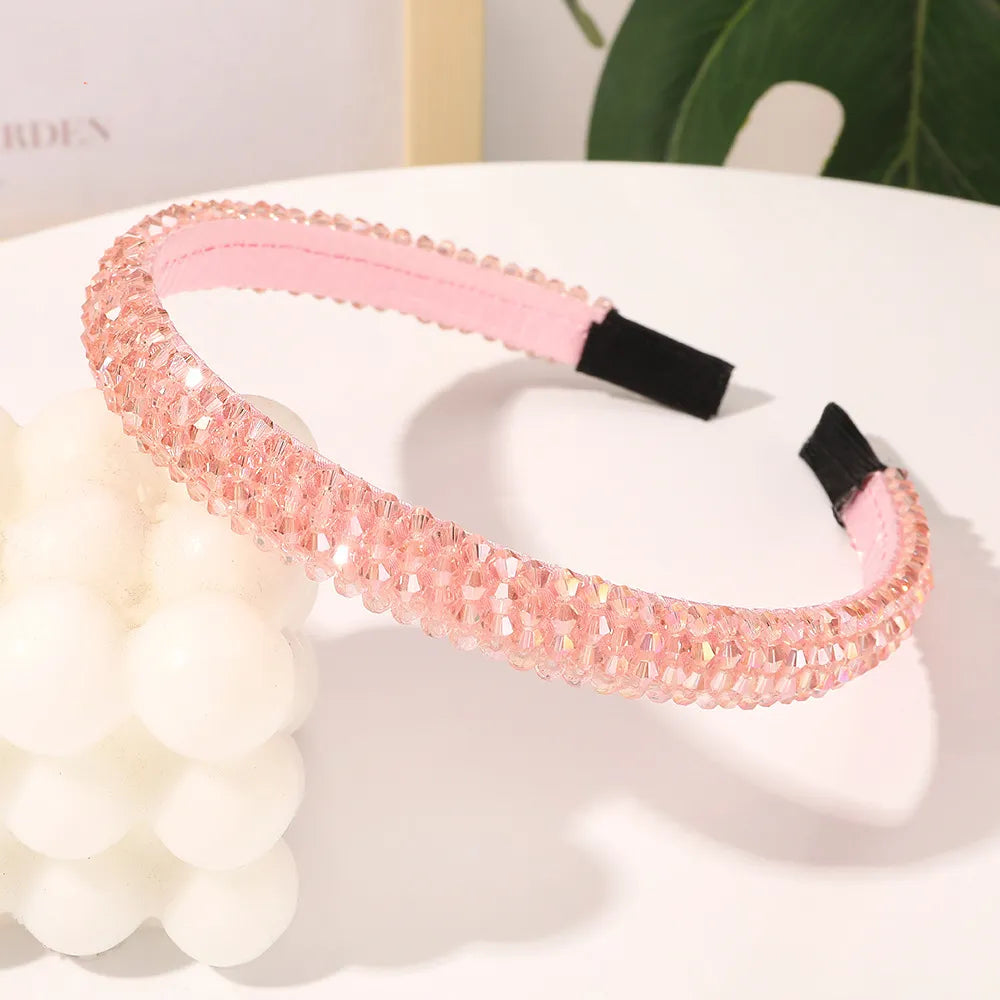 Luxe Crystal Elegance Headband.Hair accessories for brides. Hair accessories in USA. Bride accessories in USA. Bridal hair accessories in USA. Kids hair accessories in USA. Girls hair accessories. Hair products. Beautiful hair accessories.