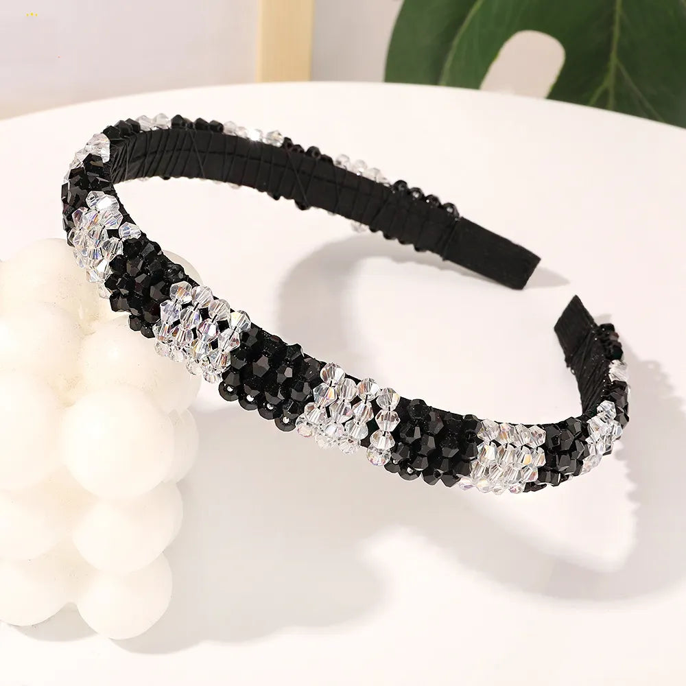 Luxe Crystal Elegance Headband.Hair accessories for brides. Hair accessories in USA. Bride accessories in USA. Bridal hair accessories in USA. Kids hair accessories in USA. Girls hair accessories. Hair products. Beautiful hair accessories.