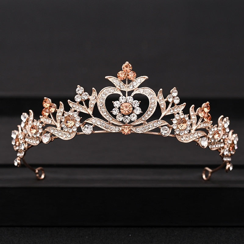 Sparkling Baroque Crown Collection - Wedding Crown Hair Jewelry. wedding and party. Hair accessories in USA. Bride accessories in USA. Bridal hair accessories in USA. Kids hair accessories in USA. Girls hair accessories. Hair products. Beautiful hair accessories.