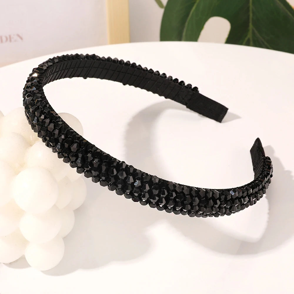 Luxe Crystal Elegance Headband.Hair accessories for brides. Hair accessories in USA. Bride accessories in USA. Bridal hair accessories in USA. Kids hair accessories in USA. Girls hair accessories. Hair products. Beautiful hair accessories.