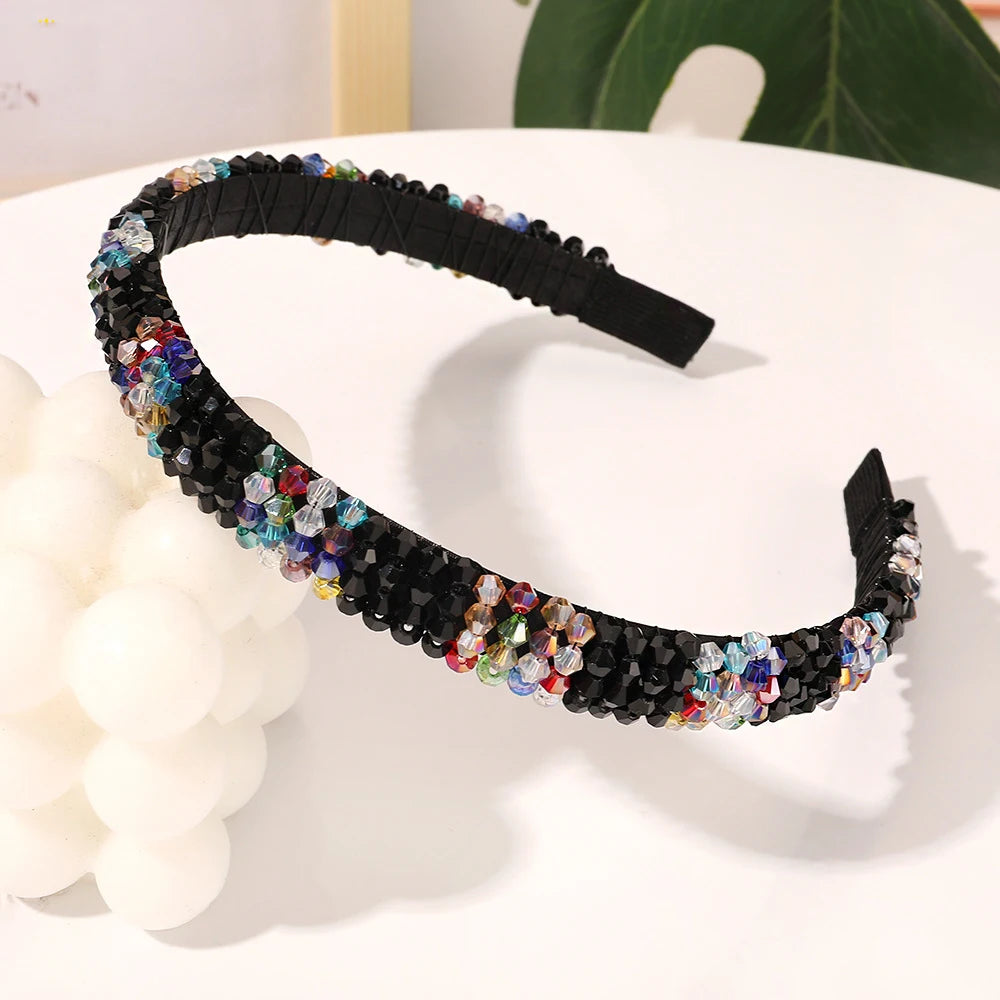 Luxe Crystal Elegance Headband.Hair accessories for brides. Hair accessories in USA. Bride accessories in USA. Bridal hair accessories in USA. Kids hair accessories in USA. Girls hair accessories. Hair products. Beautiful hair accessories.