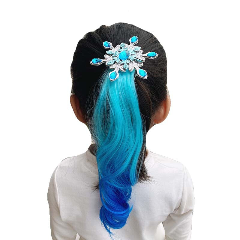 Frozen Fantasy Braided Elegance: Elsa's Enchanted Hair Rope. Hairxza Hair Accessories. Hair accessories in USA. Bride accessories in USA. Bridal hair accessories in USA. Kids hair accessories in USA. Girls hair accessories. Hair products. Beautiful hair accessories.