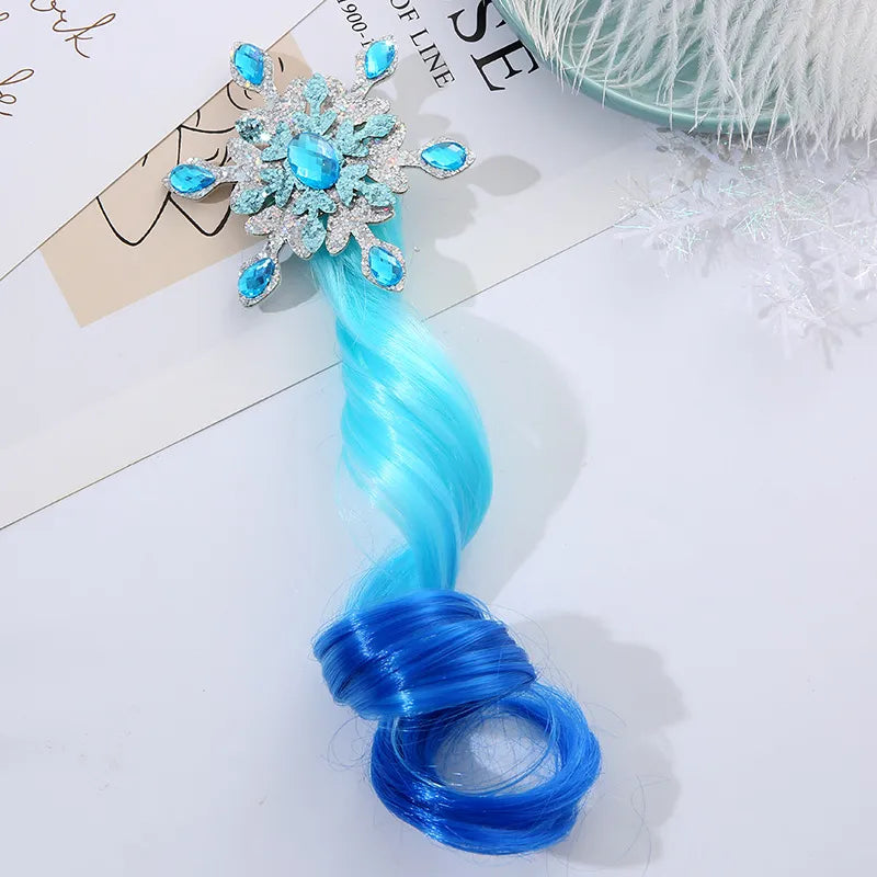 Frozen Fantasy Braided Elegance: Elsa's Enchanted Hair Rope. Hairxza Hair Accessories. Hair accessories in USA. Bride accessories in USA. Bridal hair accessories in USA. Kids hair accessories in USA. Girls hair accessories. Hair products. Beautiful hair accessories.