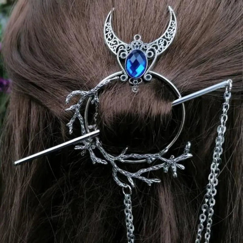 Viking Noir Oversized Crow Hair Elegance Hairxza Hair Accessories. Hair accessories in USA. Bride accessories in USA. Bridal hair accessories in USA. Kids hair accessories in USA. Girls hair accessories. Hair products. Beautiful hair accessories.