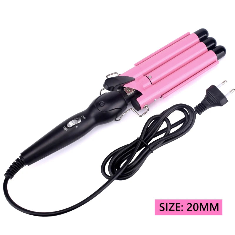 Ceramic Triple Barrel Hair Wave Styler