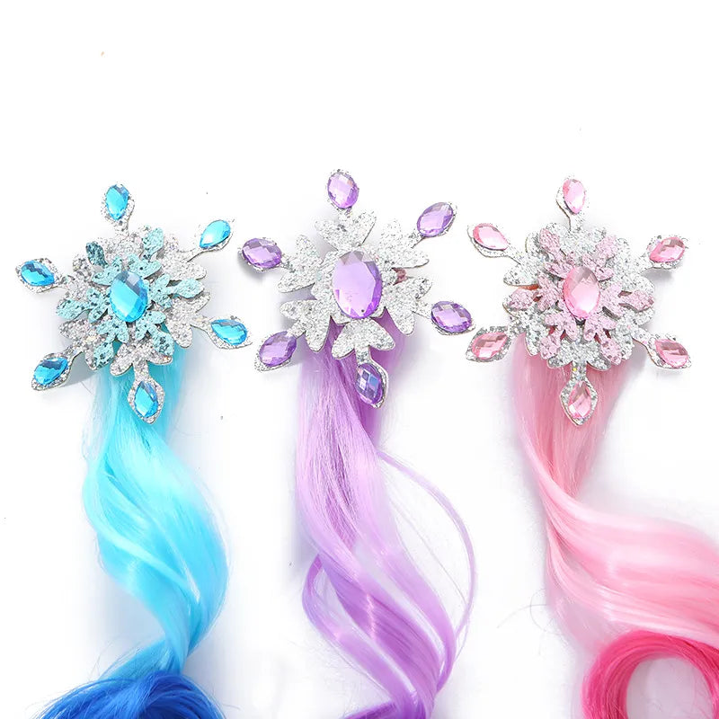 Frozen Fantasy Braided Elegance: Elsa's Enchanted Hair Rope. Hairxza Hair Accessories. Hair accessories in USA. Bride accessories in USA. Bridal hair accessories in USA. Kids hair accessories in USA. Girls hair accessories. Hair products. Beautiful hair accessories.