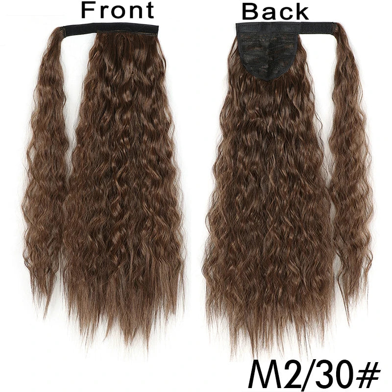 Synthetic Long Straight Ponytail Wrap Around Clip In Hair Extensions Natural Hairpiece Fiber Black Blonde Fake Hair Pony Tail,Hairxza Hair Accessories. Hair accessories in USA. Bride accessories in USA. Bridal hair accessories in USA. Kids hair accessories in USA. Girls hair accessories. Hair products. Beautiful hair accessories.