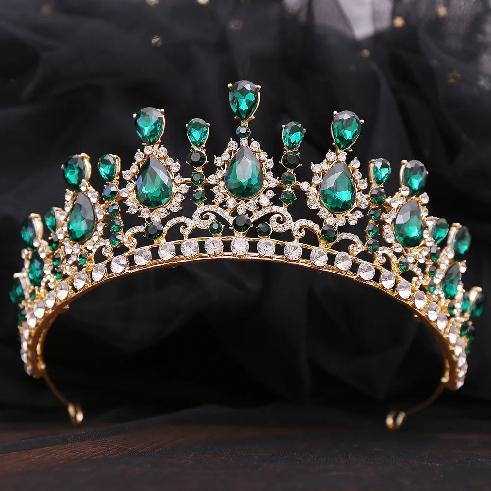 Enchanted Harmony Crystal Blossom Tiara – A Luxe Bridal Crown. Hair accessories in USA. Bride accessories in USA. Bridal hair accessories in USA. Kids hair accessories in USA. Girls hair accessories. Hair products. Beautiful hair accessories.