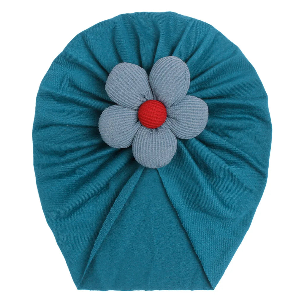 Blossom Cozy Kids' Snug Loom: Autumn & Winter Imitation Cotton Flower baby Hat.Hair accessories in USA. Bride accessories in USA. Bridal hair accessories in USA. Kids hair accessories in USA. Girls hair accessories. Hair products. Beautiful hair accessories.