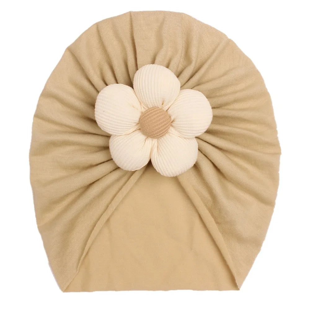 Blossom Cozy Kids' Snug Loom: Autumn & Winter Imitation Cotton Flower baby Hat.Hair accessories in USA. Bride accessories in USA. Bridal hair accessories in USA. Kids hair accessories in USA. Girls hair accessories. Hair products. Beautiful hair accessories.