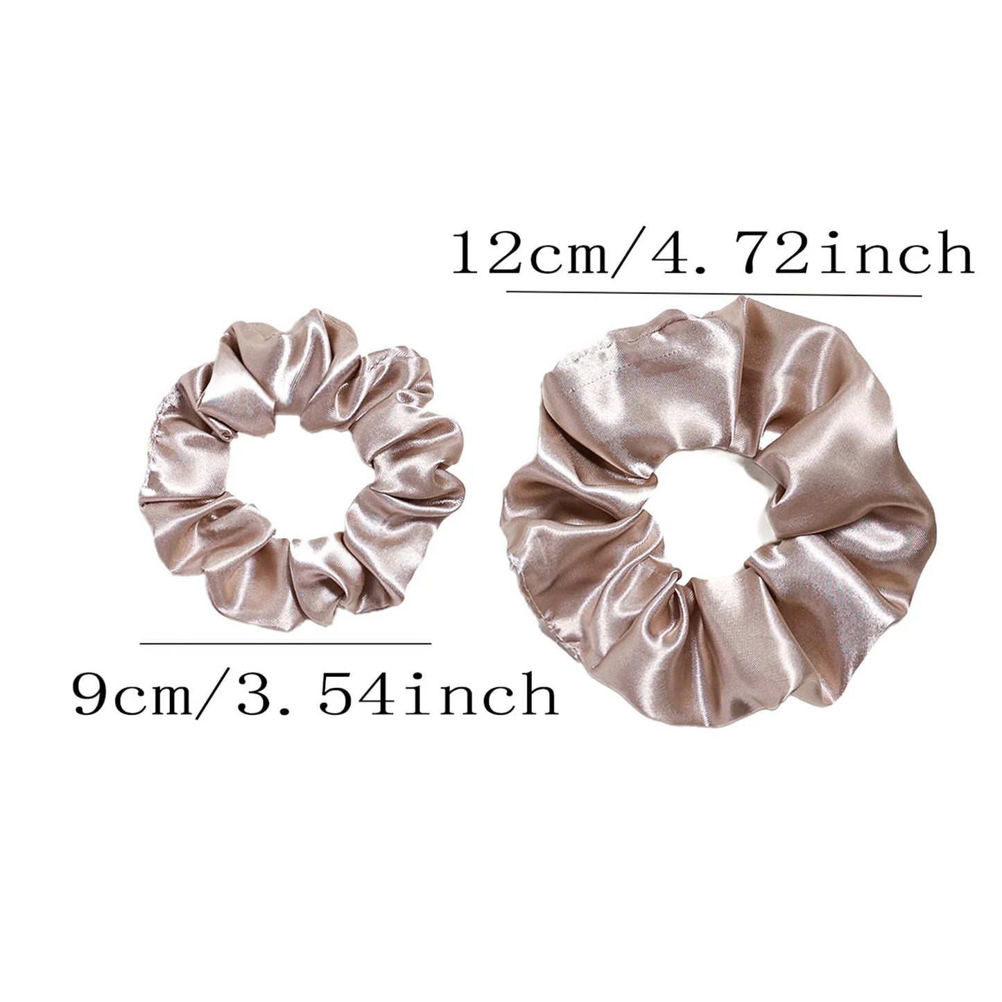 12-Piece Women's Satin Hair Tie Set.Hair accessories in USA. Bride accessories in USA. Bridal hair accessories in USA. Kids hair accessories in USA. Girls hair accessories. Hair products. Beautiful hair accessories.