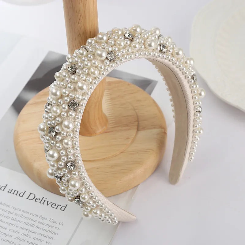 Pearl Essence Elegance: Sweet Harmony Hair Hoops