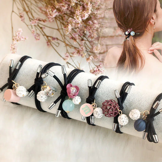 Enchanté Elegance Collection: 6-Piece Pearl Crystal Bowknot Bliss Hair Set. Hair accessories in USA. Bride accessories in USA. Bridal hair accessories in USA. Kids hair accessories in USA. Girls hair accessories. Hair products. Beautiful hair accessories.