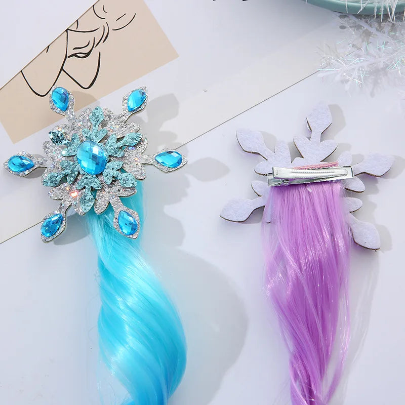 Frozen Fantasy Braided Elegance: Elsa's Enchanted Hair Rope. Hairxza Hair Accessories. Hair accessories in USA. Bride accessories in USA. Bridal hair accessories in USA. Kids hair accessories in USA. Girls hair accessories. Hair products. Beautiful hair accessories.