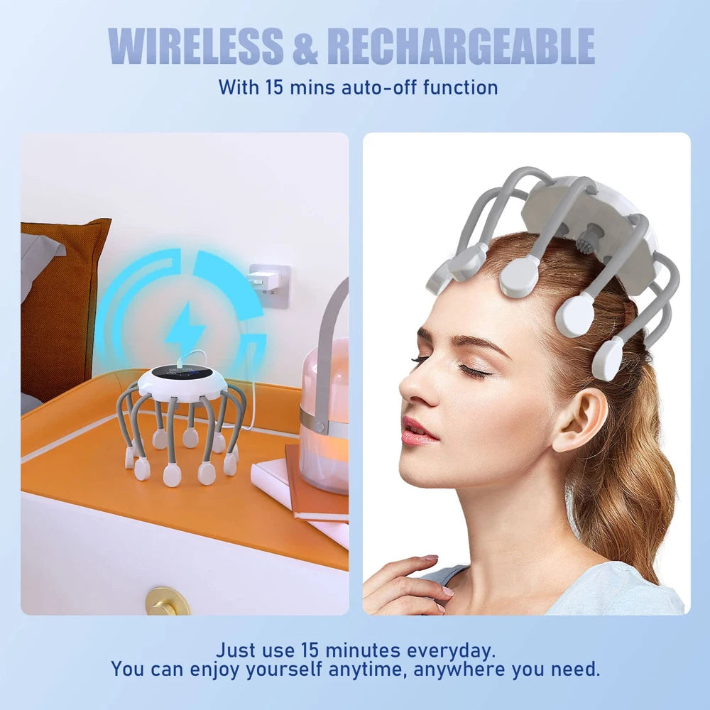 RelaxaScalp Electric Head Massager