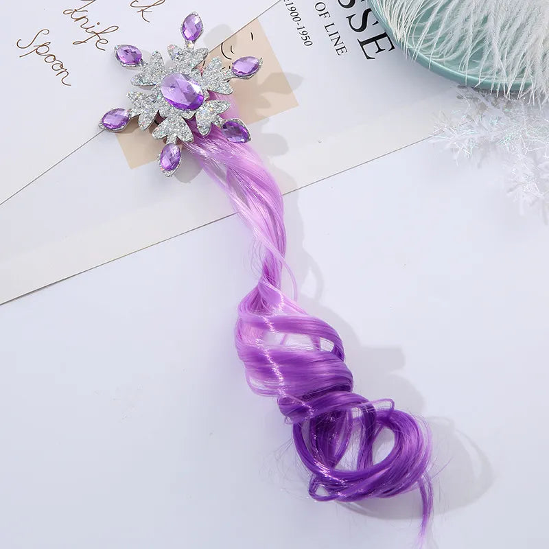 Frozen Fantasy Braided Elegance: Elsa's Enchanted Hair Rope. Hairxza Hair Accessories. Hair accessories in USA. Bride accessories in USA. Bridal hair accessories in USA. Kids hair accessories in USA. Girls hair accessories. Hair products. Beautiful hair accessories.