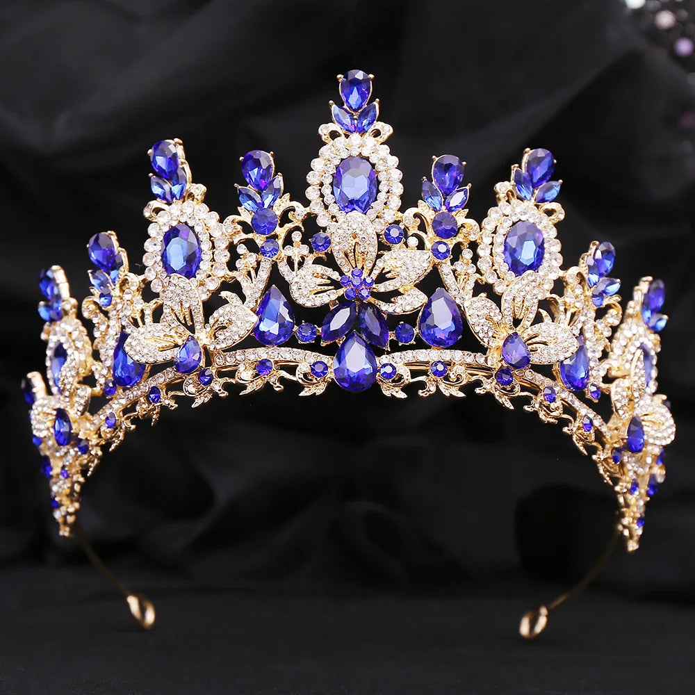 Enchanted Harmony Crystal Blossom Tiara – A Luxe Bridal Crown. Hair accessories in USA. Bride accessories in USA. Bridal hair accessories in USA. Kids hair accessories in USA. Girls hair accessories. Hair products. Beautiful hair accessories.