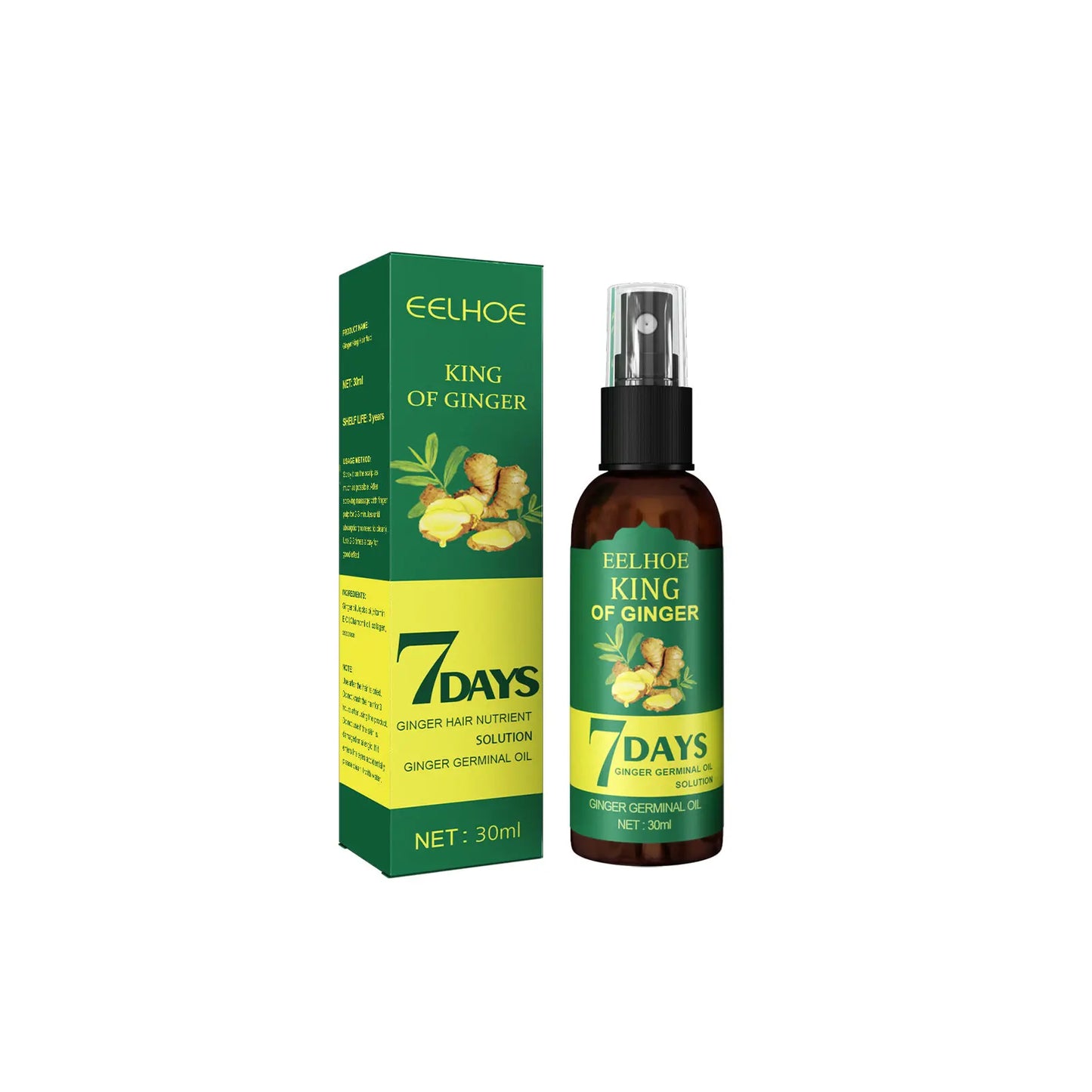 GingerBoost Hair Growth Essential Oil – 50ml