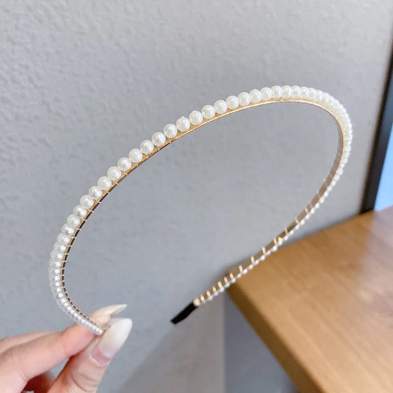 Pearl Elegance Harmony Headband. Hairxza Hair Accessories. Hair accessories in USA. Bride accessories in USA. Bridal hair accessories in USA. Kids hair accessories in USA. Girls hair accessories. Hair products. Beautiful hair accessories.