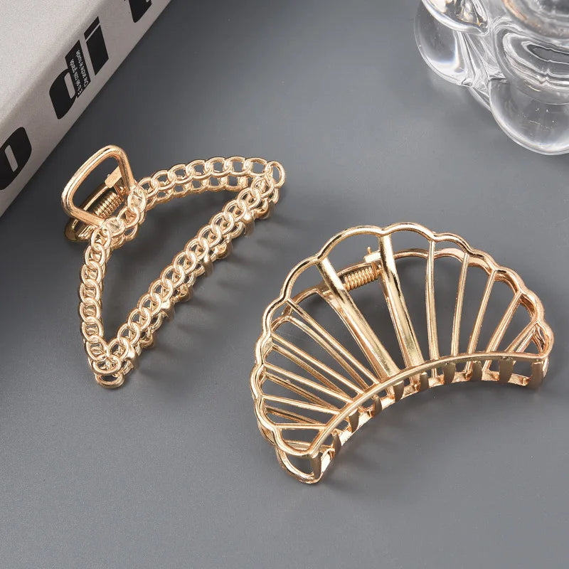 GeoGlam Elegance: Versatile Hairpin Collection