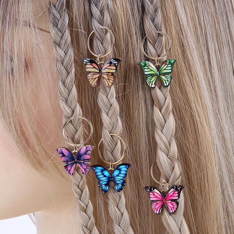 Enchanting 20-Piece Kawaii Cat & Butterfly Hair Ring Collection with Pearls, Love Hearts, and Cute Jewelry Accents – Perfect Lady Headwear for Adorable Hair Braids. Hairxza Hair Accessories. Hair accessories in USA. Bride accessories in USA. Bridal hair accessories in USA. Kids hair accessories in USA. Girls hair accessories. Hair products. Beautiful hair accessories.