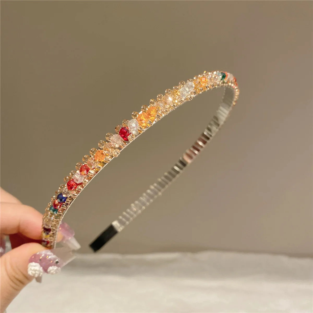 Crystal Radiance Elegance: Vintage Charm Headban.Hair accessories in USA. Bride accessories in USA. Bridal hair accessories in USA. Kids hair accessories in USA. Girls hair accessories. Hair products. Beautiful hair accessories.