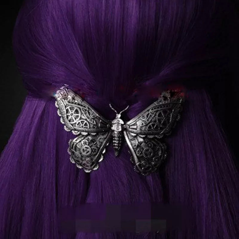 Viking Noir Oversized Crow Hair Elegance Hairxza Hair Accessories. Hair accessories in USA. Bride accessories in USA. Bridal hair accessories in USA. Kids hair accessories in USA. Girls hair accessories. Hair products. Beautiful hair accessories.