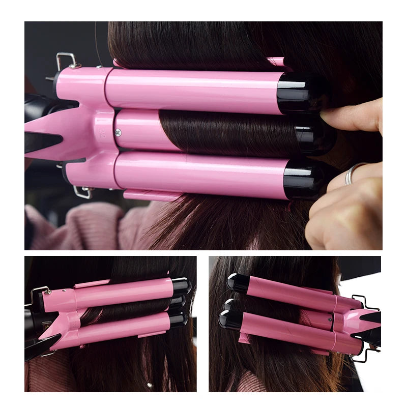 Ceramic Triple Barrel Hair Wave Styler