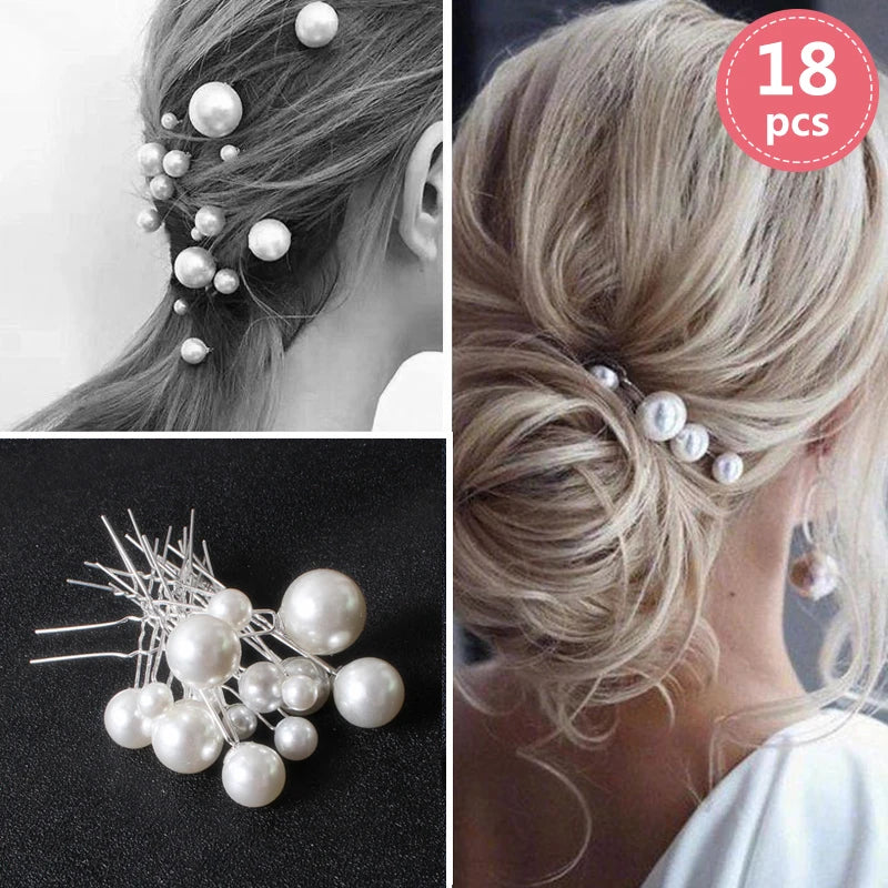 Pearl Elegance: Timeless Wedding Hair Stick. Hairxza Hair Accessories. Hair accessories in USA. Bride accessories in USA. Bridal hair accessories in USA. Kids hair accessories in USA. Girls hair accessories. Hair products. Beautiful hair accessories.