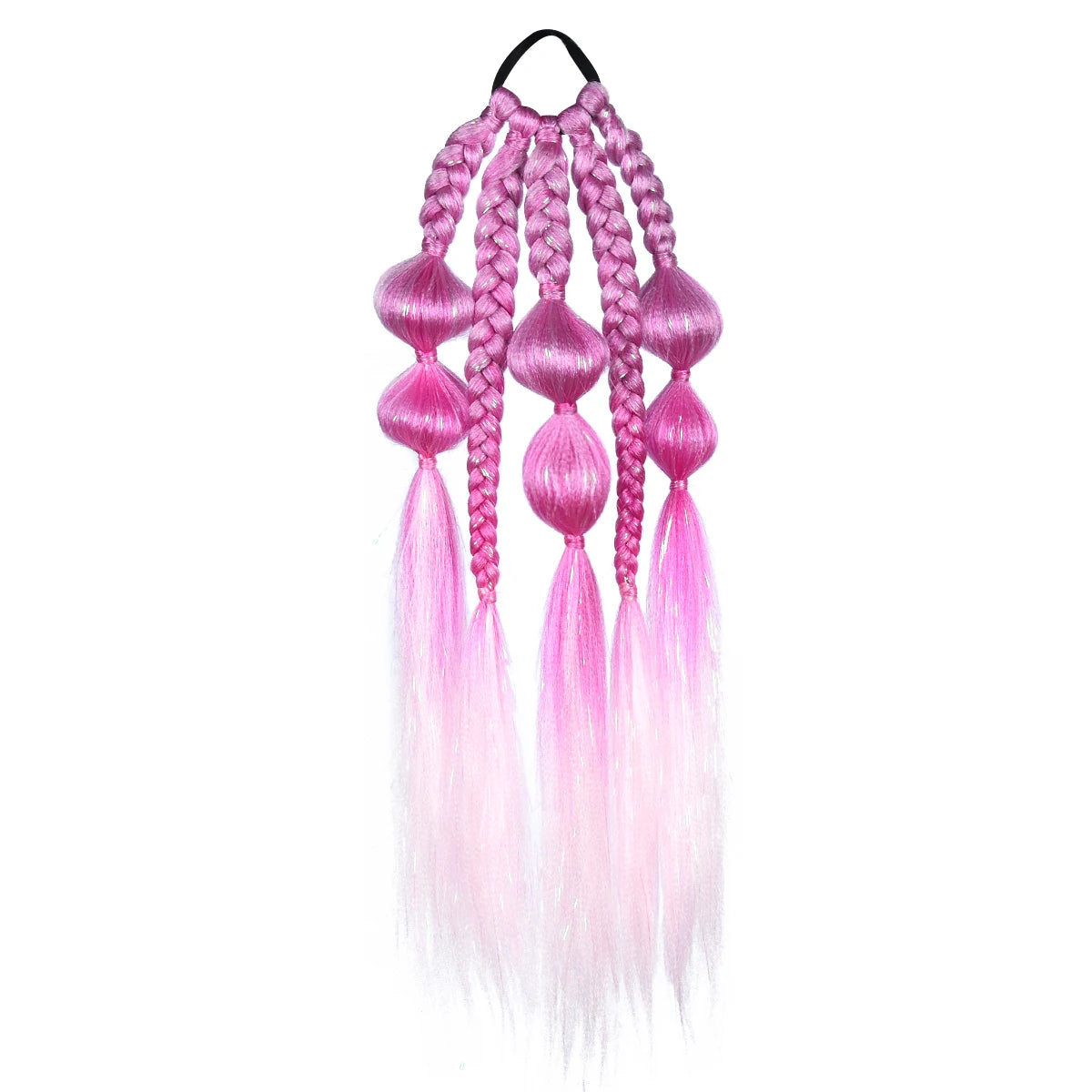 GlamTress Bubbles Jumbo Kanekalon Hair Tinsel Twist Extensions Hair accessories in USA. Bride accessories in USA. Bridal hair accessories in USA. Kids hair accessories in USA. Girls hair accessories. Hair products. Beautiful hair accessories.