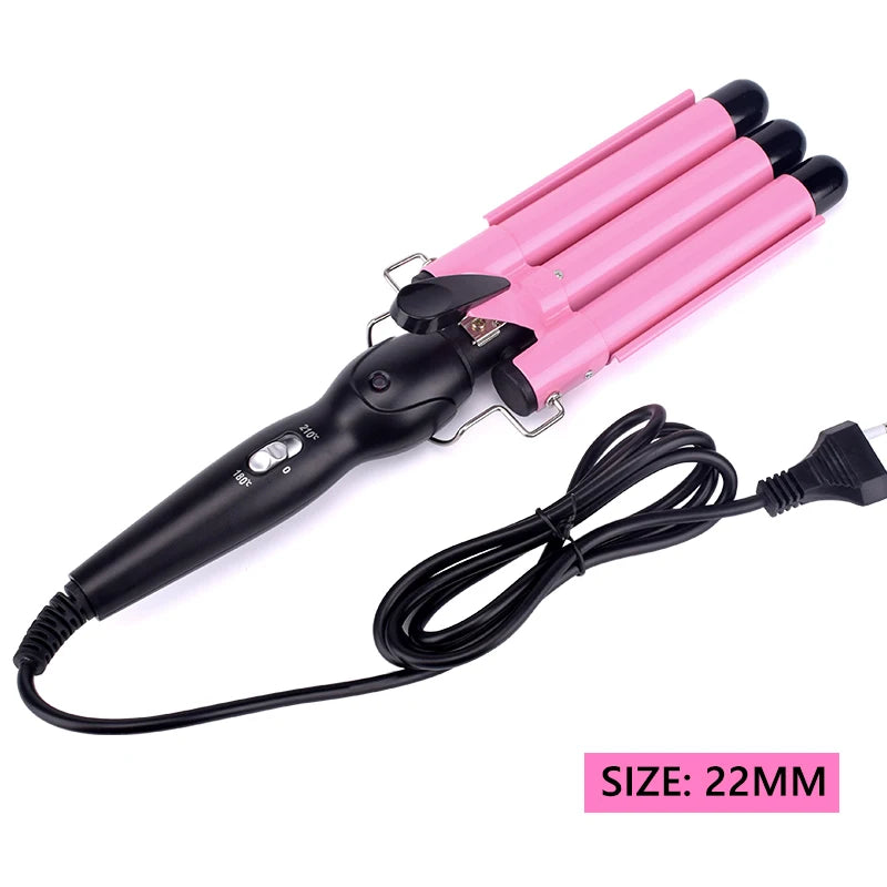 Ceramic Triple Barrel Hair Wave Styler