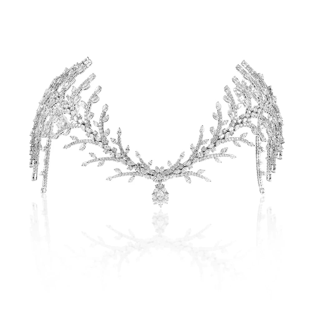 Royal Cascade Zircon Bridal Tiara. Hair accessories in USA. Bride accessories in USA. Bridal hair accessories in USA. Kids hair accessories in USA. Girls hair accessories. Hair products. Beautiful hair accessories.Hair accessories in USA. Bride accessories in USA. Bridal hair accessories in USA. Kids hair accessories in USA. Girls hair accessories. Hair products. Beautiful hair accessories.