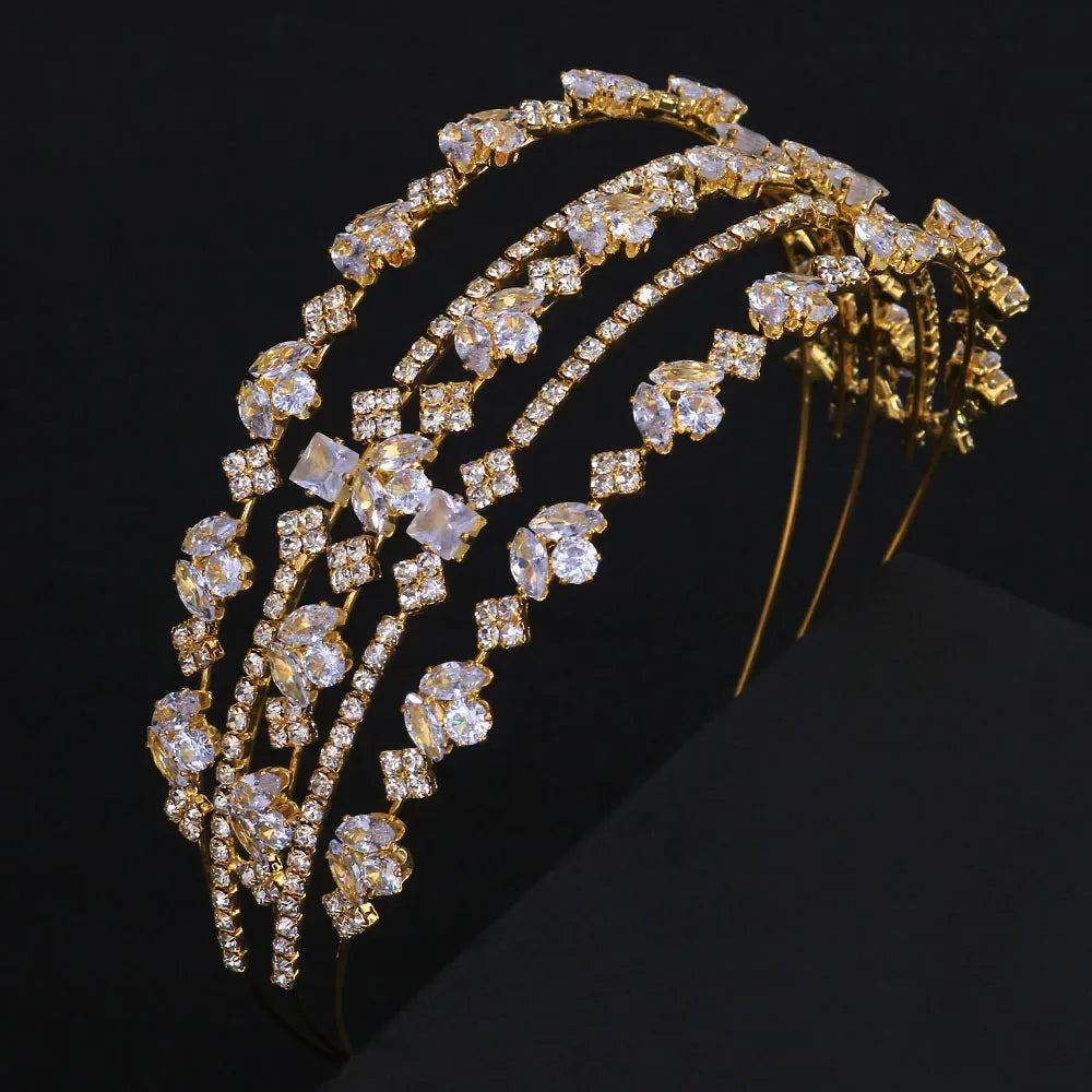 RegalZircon Rhinestone Tiara