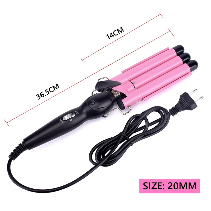 Ceramic Triple Barrel Hair Wave Styler