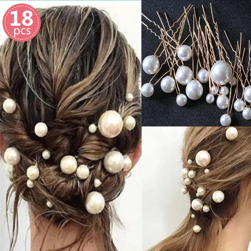 Pearl Elegance: Timeless Wedding Hair Stick. Hairxza Hair Accessories. Hair accessories in USA. Bride accessories in USA. Bridal hair accessories in USA. Kids hair accessories in USA. Girls hair accessories. Hair products. Beautiful hair accessories.