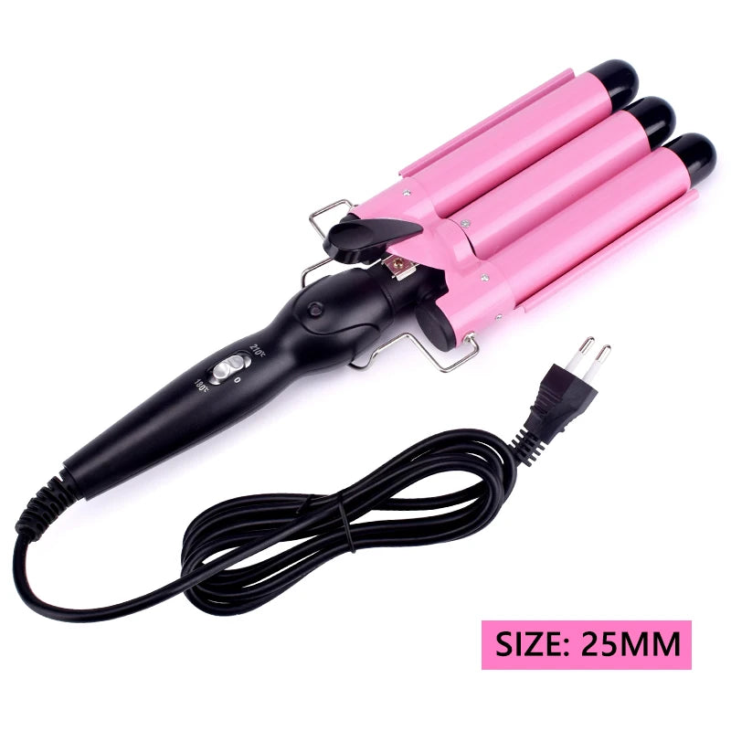 Ceramic Triple Barrel Hair Wave Styler