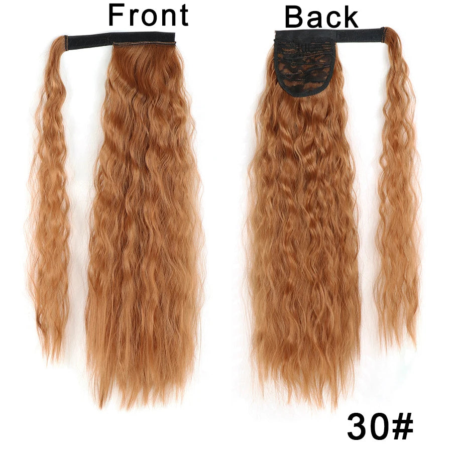 Synthetic Long Straight Ponytail Wrap Around Clip In Hair Extensions Natural Hairpiece Fiber Black Blonde Fake Hair Pony Tail,Hairxza Hair Accessories. Hair accessories in USA. Bride accessories in USA. Bridal hair accessories in USA. Kids hair accessories in USA. Girls hair accessories. Hair products. Beautiful hair accessories.