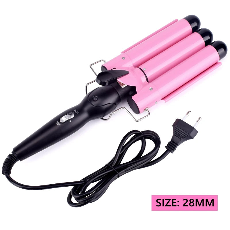 Ceramic Triple Barrel Hair Wave Styler