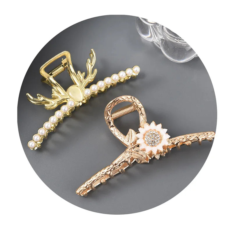 GeoGlam Elegance: Versatile Hairpin Collection