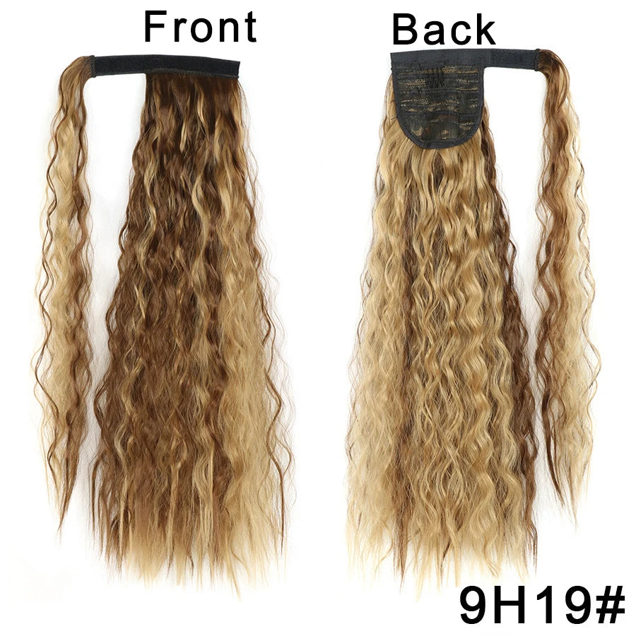 Synthetic Long Straight Ponytail Wrap Around Clip In Hair Extensions Natural Hairpiece Fiber Black Blonde Fake Hair Pony Tail,Hairxza Hair Accessories. Hair accessories in USA. Bride accessories in USA. Bridal hair accessories in USA. Kids hair accessories in USA. Girls hair accessories. Hair products. Beautiful hair accessories.