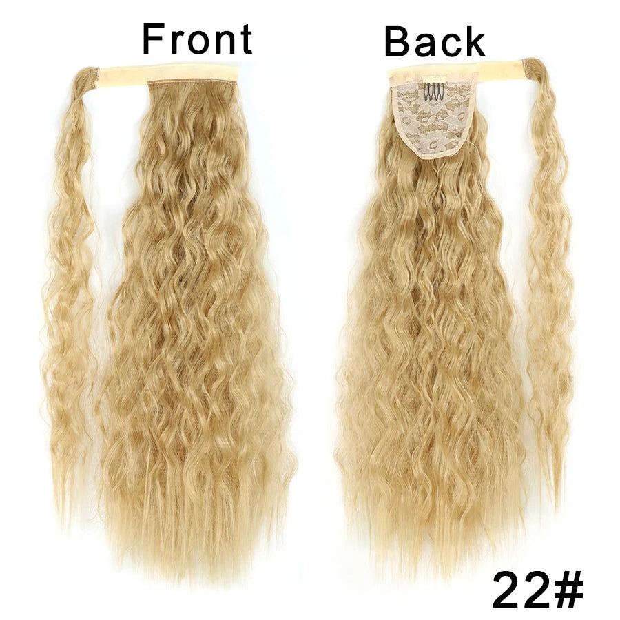 Synthetic Long Straight Ponytail Wrap Around Clip In Hair Extensions Natural Hairpiece Fiber Black Blonde Fake Hair Pony Tail,Hairxza Hair Accessories. Hair accessories in USA. Bride accessories in USA. Bridal hair accessories in USA. Kids hair accessories in USA. Girls hair accessories. Hair products. Beautiful hair accessories.