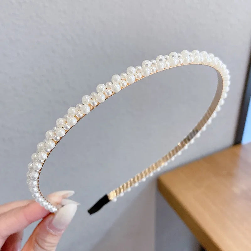 Pearl Elegance Harmony Headband. Hairxza Hair Accessories. Hair accessories in USA. Bride accessories in USA. Bridal hair accessories in USA. Kids hair accessories in USA. Girls hair accessories. Hair products. Beautiful hair accessories.