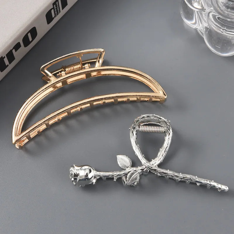 GeoGlam Elegance: Versatile Hairpin Collection