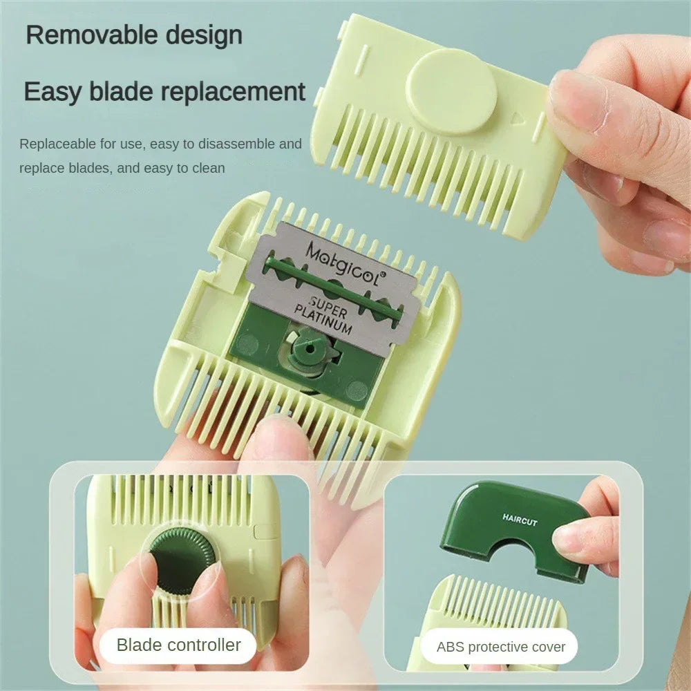 TinyTrim 2-in-1 Baby Hairdressing Comb and Trimmer Hair accessories in USA. Bride accessories in USA. Bridal hair accessories in USA. Kids hair accessories in USA. Girls hair accessories. Hair products. Beautiful hair accessories.