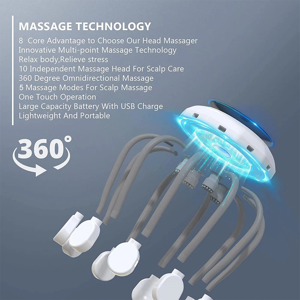 RelaxaScalp Electric Head Massager